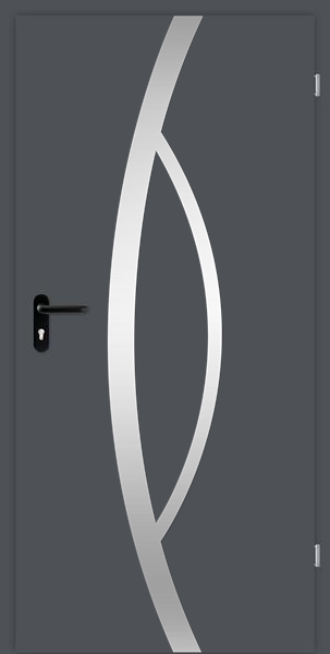 Technické dvere DTech z nehrdzavejúcej ocele I06