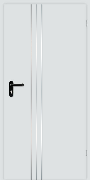 Technické dvere DTech z nehrdzavejúcej ocele I07